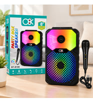 Northcity 8 inç Bluetooth Mikrofonlu Karaoke Hoparlör (Şarjlı, RGB)