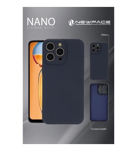 Realme 12 Lite Kılıf Nano İçi Kadife Silikon - Mavi
