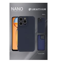 Realme 12 Lite Kılıf Nano İçi Kadife Silikon - Mavi