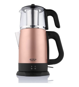 ARNİCA IH33200 DEMLİ STİL 1800 W ROSE CAM DEMLİKLİ ÇAY MAKİNESİ 1,8L