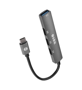 Northcity Type-C Metal USB Hub 3xUSB 2.0 1xUSB 3.0 Çoklu Genişletici - S-LINK SW-U324