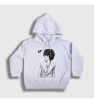 Presmono Unisex Çocuk Beyaz Lp Laura Pergolizzi Kapüşonlu Sweatshirt 304612tt