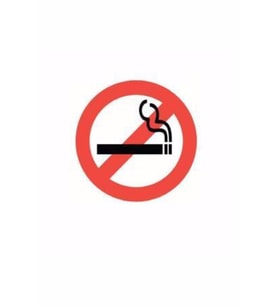 Sticker ''Sigara İçilmez''