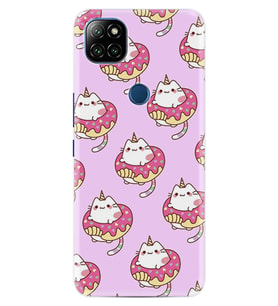 Casper Via E30 Kılıf Resimli Desenli Baskılı Silikon Kılıf Unicorn Donut 1417
