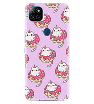 Casper Via E30 Kılıf Resimli Desenli Baskılı Silikon Kılıf Unicorn Donut 1417
