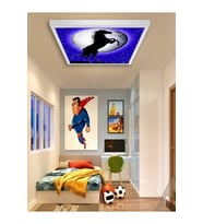 Yeni Genç Odası Avize-60cmx60cm-60watt Kare-led-6500 Kelvin (BEYAZ)-30m2 Alan Homojen Aydınlatma-