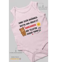 Anneye ve anneanneye özel Sıfır Kollu Bebek Zıbını %100 Pamuk