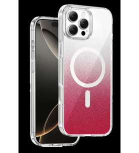 Onegif iPhone 16 Pro Max Sora Simli Magsafe Kapak - Kırmızı