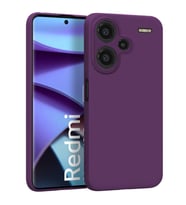 Microsonic Matte Silicone Xiaomi Redmi Note 13 Pro Plus 5G Kılıf Mor (Mor)