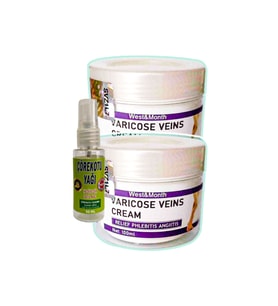 Varicose Veins 2 Adet 100 ml ı West&Month Varis Kremi + 30 ml Çörek Otu Ağrı Dindirici Yağ