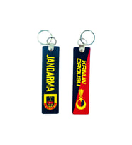 Kanun Ordusu Jandarma Asayiş Anahtarlık 3D, (12 cm uzunluğunda x 3 cm genişliğinde ) 1. Kalite (Çok Renkli)