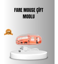 Çift Modlu Kablosuz Bluetooth 5.0 + 2.4Ghz Mouse – 3 Cihaz Bağlantılı, Hızlı Geçiş Düğmeli - Lisiny
