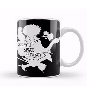 See You Space Cowboy Bebop Kupa Bardak Porselen