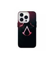 IPHONE 14 PRO MAX ÖZEL ASSASIN'S CREED TASARIMLI LÜKS SİLİKON KILIF (Çok Renkli)