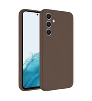 Samsung Galaxy A16 5g Kılıf First Silikon - Kahverengi