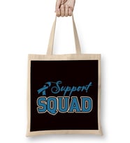 Support Squad Child Abuse Prevention Month April Awareness Bez Çanta Uzun Saplı
