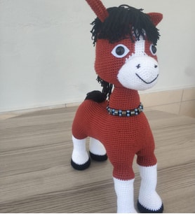 Amigurumi Doru At , 40 cm