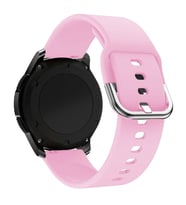 Honor Magic 2 46mm Mi Watch Color Kordon Silikon Bileklik Kopçaklı Kordon BHR (Pembe)