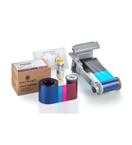 ENTRUST DS Seri YMCKT  Yarım Panel Renkli Ribon 525100-002