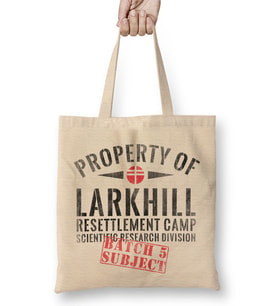 Property Of Larkhill Resettlement Camp V For Vendetta Bez Çanta Uzun Saplı