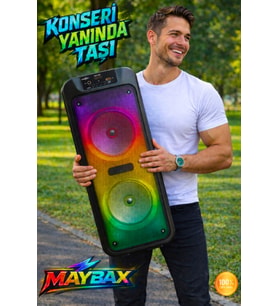 YÜKSEK BASS ÇİFT HOPARLÖR IŞIKLI MİKROFONLU PARTY KONFERANS BT/TF/USB/FM BLUETOOTH HOPARLÖR