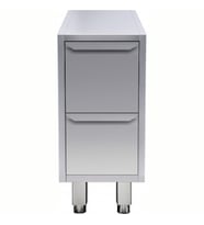 Electrolux Professional 2 Çekmeceli Alt Dolap - 400 Mm - Modular Line TE2C4