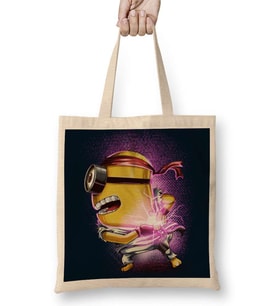 Minions Bez Çanta Uzun Saplı