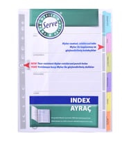 SERVE 5525-P KARTON AYRAÇ A4 GÜNLER