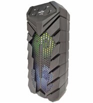 Ultratekno GTS 1559 3"x2 Fantastik Bluetooth Hoparlör FM USB TF AUX Destekli 10 WATT RGB Işıklı Speaker (Siyah)