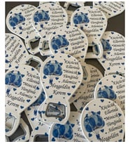 Baby Shower Doğum Günü Organizasyon Bebek İçin İsimli Hediyelik Magnet balon model 20 adet