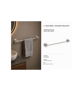 Uzun Havluluk Inox