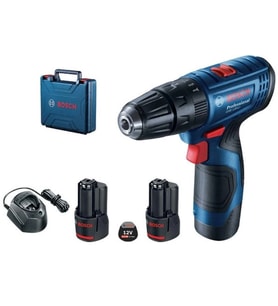 Mey İthalat® BOSCH GSB 120-LI Profesyonel 12 Volt 2,0 Ah Çift Akülü Darbeli Delme Vidalama
