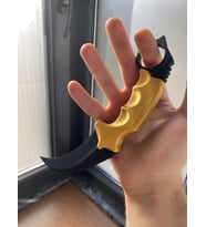 Karambit Oyuncak - 3D Tasarım Koleksiyonluk Hobi Ürünü - 16 cm