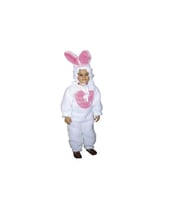 Tavşan Çocuk Kostümü (Beyaz - Açık Pembe)