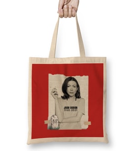Joan Didion Rip Bez Çanta Uzun Saplı