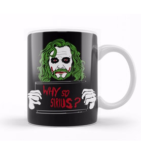 Harry Potter Why So Sirius Joker Kupa Bardak Porselen