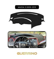 MAZDA 3 2009-2013TORPİDO KORUMA HALISI SİYAH KENAR