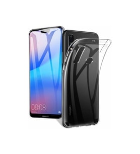 Huawei P30 Lite Premium Silikon Kılıf Şeffaf