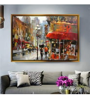Altın Çerçeveli dekoratif tablo l1118 (Gold)
