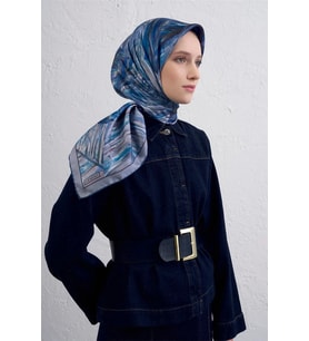 82 Armine Twill İpek Eşarp 9430D