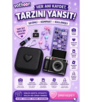 4k Çantalı Dijital Retro Video Kamera 48mp 16x Zoom Işıklı (32gb) Kart Dijital Fotoğraf Makinesi Siy