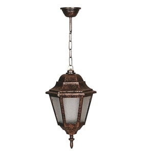 AVONNI BFE-68206-BKR Kahverengi Boyalı Dış Mekan Aydınlatma E27 ABS Polikarbon Cam 23cm