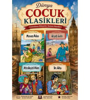 4 Kitaplı Dünya Çocuk Klasikleri Seti - 4. 5. 6. 7. ve 8. Sınıflar İçin Öğretmen Tavsiyeli Okumayı Sevdiren-5
