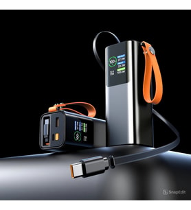 SHAZA NEXA Serisi 20.000 Mah 100W Kule Tipi Powerbank - Gri