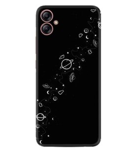 Samsung Galaxy A04E Kılıf Silikon Desen Özel Seri Planet 1620