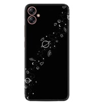 Samsung Galaxy A04E Kılıf Silikon Desen Özel Seri Planet 1620