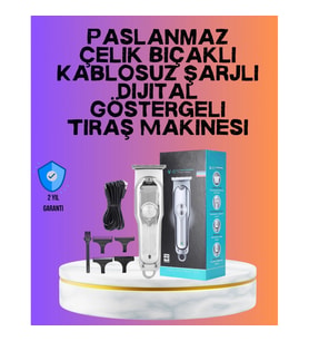 Mey İthalat® Saç ve Sakal Kesme Makinesi – Profesyonel ve Çok Fonksiyonlu