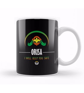 Orisa I Will Protect You All Overwatch Kupa Bardak Porselen