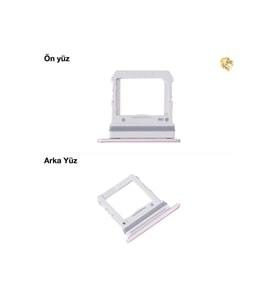 Samsung Z Flip 2 Sim İç Yuvası Tekli Pembe Sim yuvası sim tepsisi sim aparatı yeni sim yuvası tekli sim tepsisi sim çekmecesi