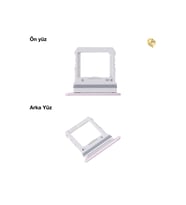 Samsung Z Flip 2 Sim İç Yuvası Tekli Pembe Sim yuvası sim tepsisi sim aparatı yeni sim yuvası tekli sim tepsisi sim çekmecesi